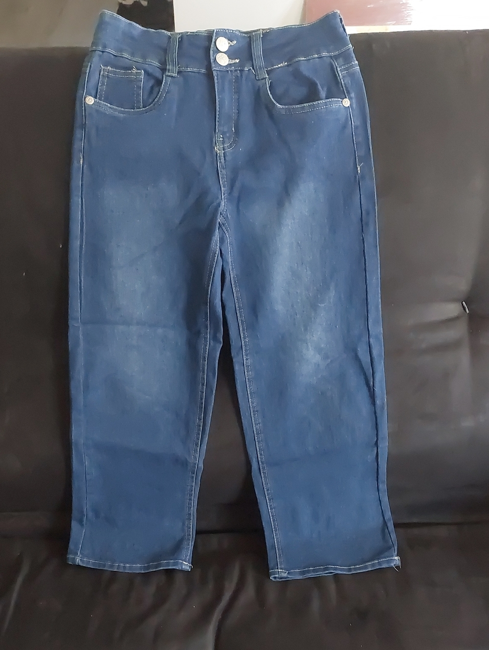 Classic Straight Girl's Jeans in Blue